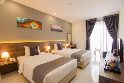 디럭스 트윈룸 — Hera Hotel Airport